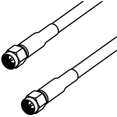 Коаксиальный / РЧ-кабель Amphenol RF 135101-04-M0.50