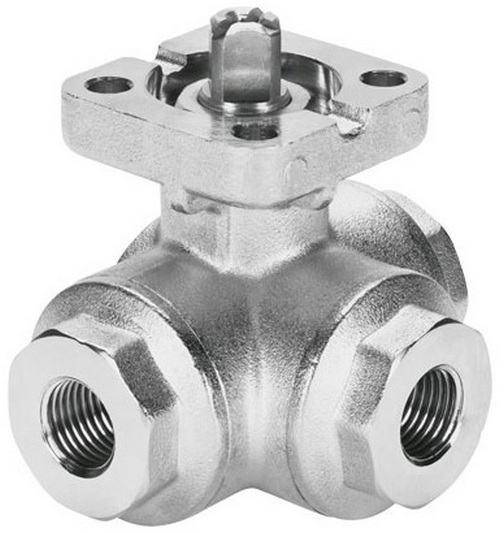 "Кран шаровой VZBA-3/8""-GGG-63-32L-F0304-V4V4T"