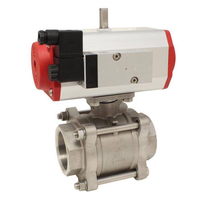 Шаровой кран END Armaturen ZA31-ED100/AM24DC