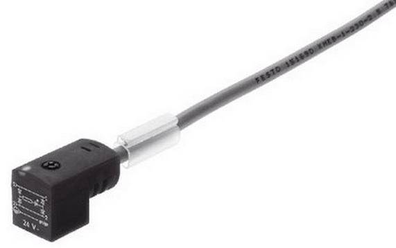 Штекерная розетка KME-1-24DC-5-LED