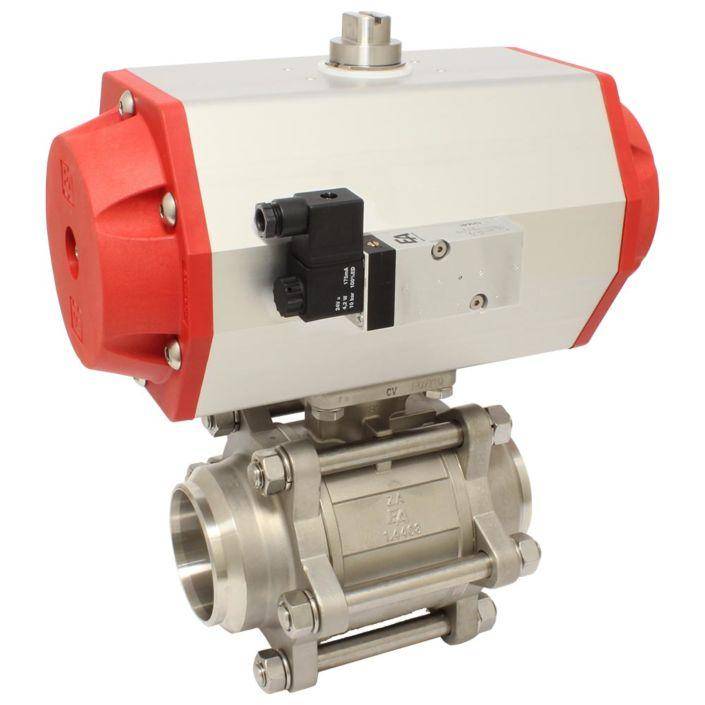 Шаровой кран END Armaturen ZA67-ED63/AM230AC