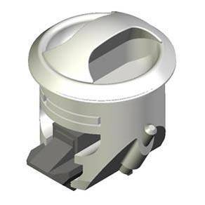 24 — Саморегулирующиеся Компрессионная Защелка Flush T-ручка Style 24-20-623-10 Southco