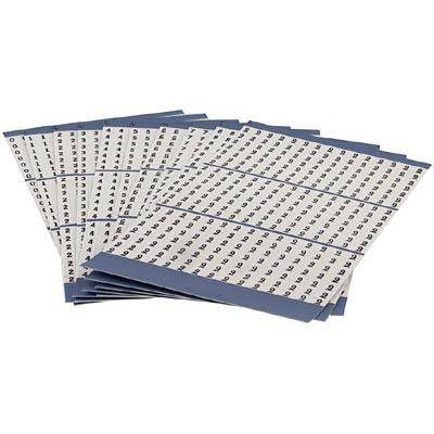 Печатная маркировочная книжка Thomas & Betts WM-0-9M