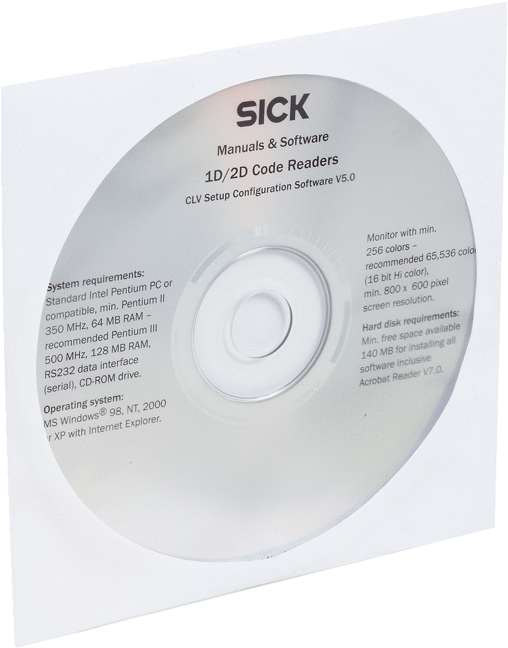 Принадлежности Дополнительные комплектующие Sick 2029112 CD-ROM с руководствами по эксплуатации и ПО