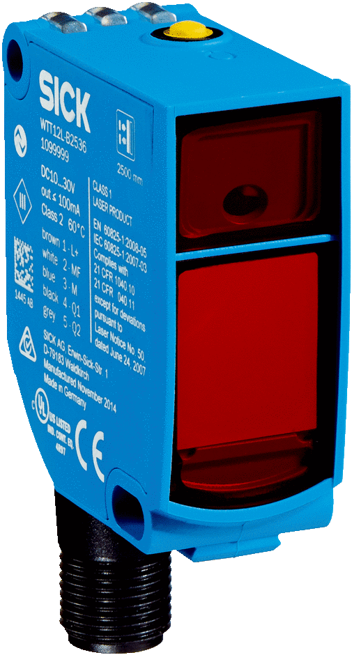 Многофункциональные фотоэлектрические датчикиPowerProx Sick 1072637 WTT12L-B2562