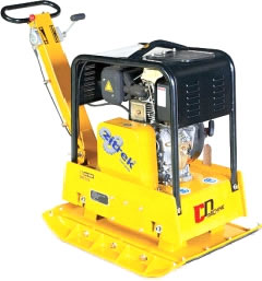Виброплита ZITREK CNP 330А-1 бензиновый двигатель HONDA, реверсивная