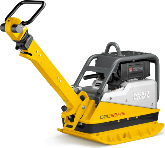 Виброплита WACKER NEUSON BPU 5545A бензиновый двигатель HONDA, реверсивная