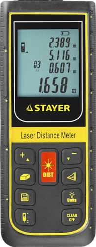 Лазерный дальномер STAYER PRO-Control