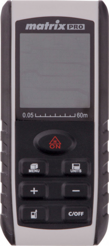 Лазерный дальномер MATRIX LD-60 60м с электронным угломером