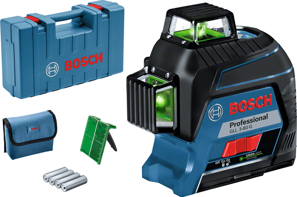Лазерный уровень BOSCH GLL 3-80 G