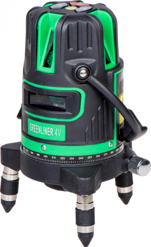 Лазерный уровень INSTRUMAX GREENLINER 4V