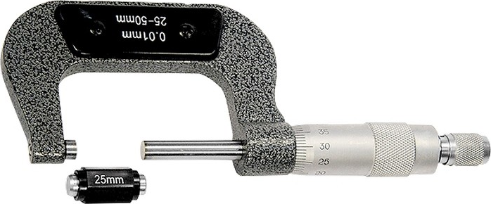 Микрометр MATRIX 25-50 мм механический, //