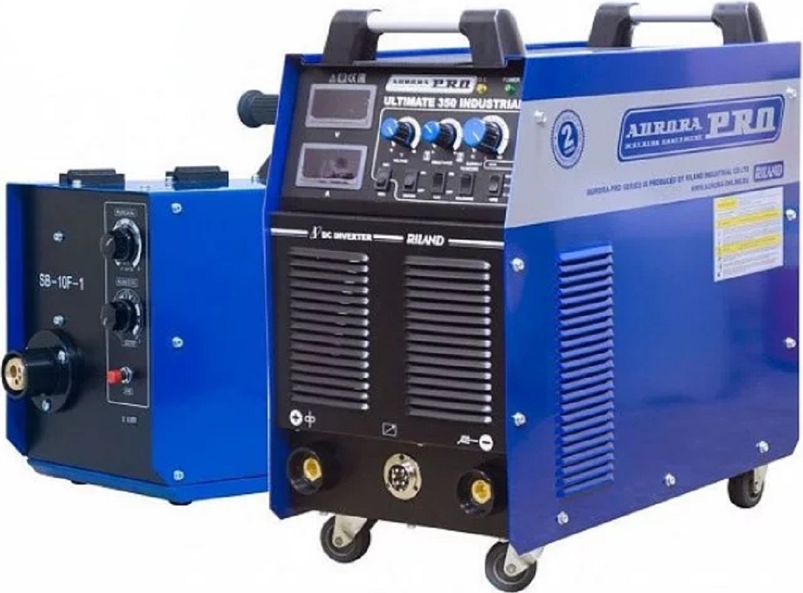 Сварочный полуавтомат AURORA ULTIMATE 350 INDUSTRIAL многофункциональный (MIG/MAG, MMA) 10044