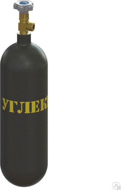 Баллон ПНТЗ  5 л для углекислоты, новый 00-00002415