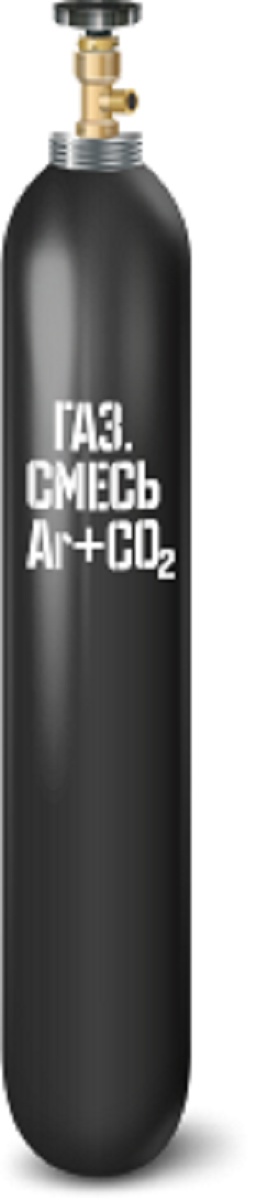 Баллон ПНТЗ 40 л для сварочной смеси, новый ПНТЗ 40См