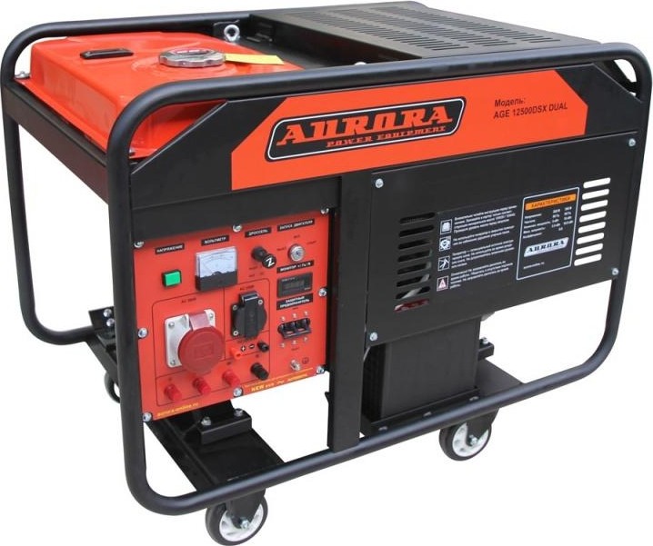 Генератор бензиновый AURORA AGE 12500 DSX DUAL 14686