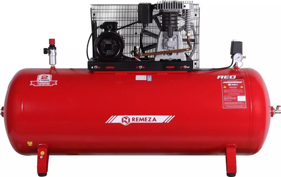Компрессор поршневой REMEZA СБ4/Ф-500.АВ890 УТ-00004801