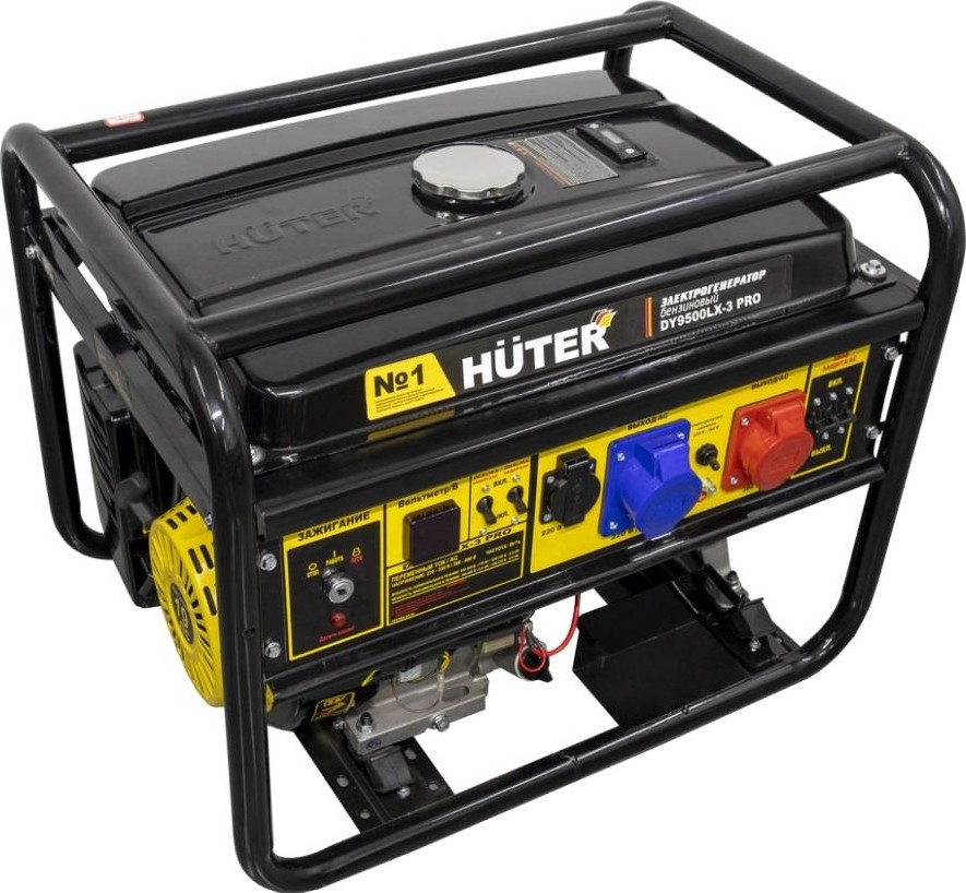Генератор бензиновый HUTER DY 9500 LX-3 PRO 64/1/77