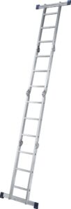 Лестница-трансформер АЛЮМЕТ TL-4033 SP 4х3 стальная платформа TL4033 SP