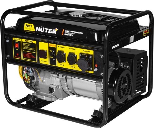 Бензогенератор HUTER DY 9500 L 64/1/39