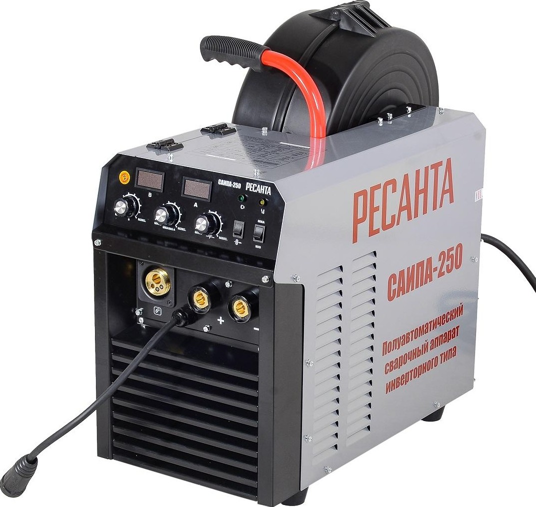 Сварочный аппарат полуавтомат Ресанта САИПА-250 многофункциональный (MIG/MAG, MMA) 65/65